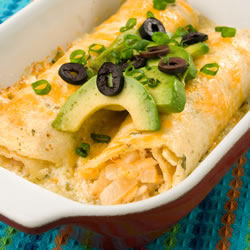 Seafood Enchiladas recipe